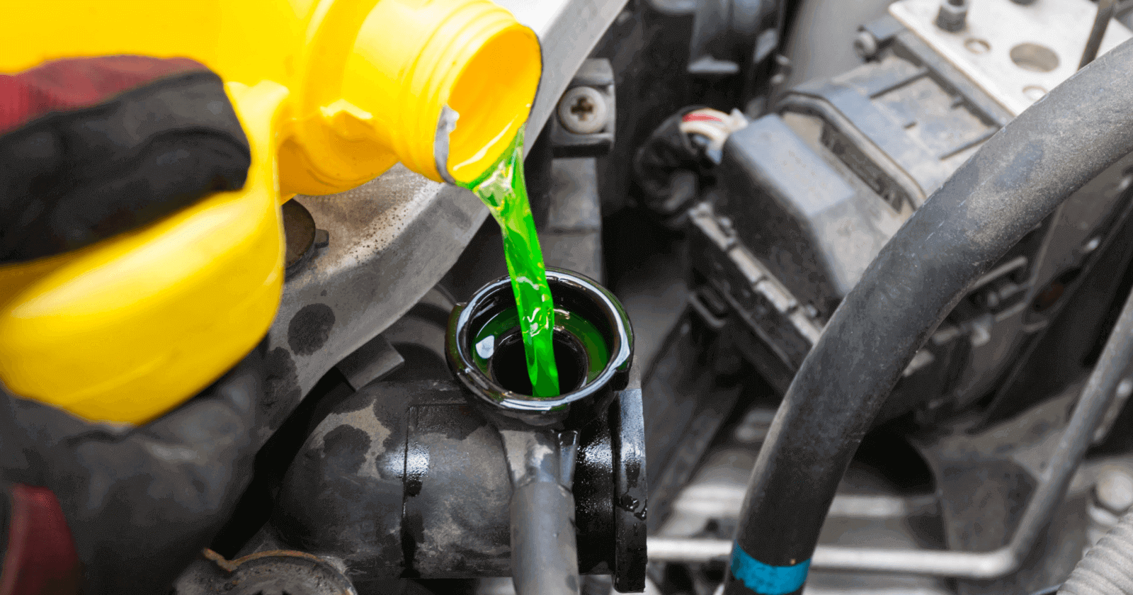 Ilustrasi cairan coolant